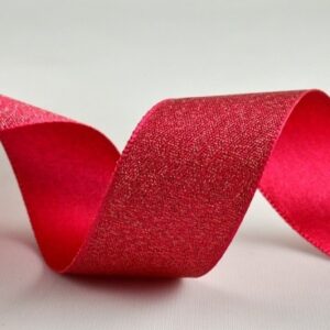 Glitter satin ribbon