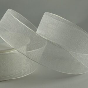 Woven edge Organza ribbon