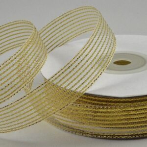 Striped Lurex ribbon