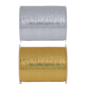 Holographic curling ribbon