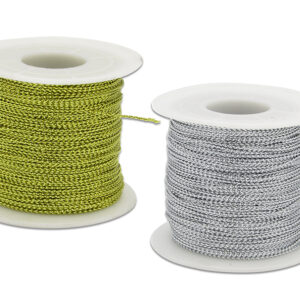 Chain Look Cord in Gold or Silver - 1mm