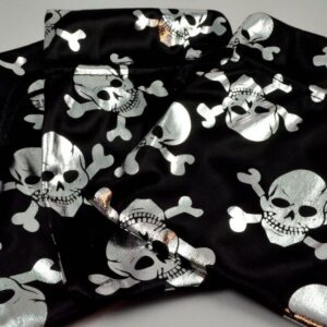 Black drawstring gift bag