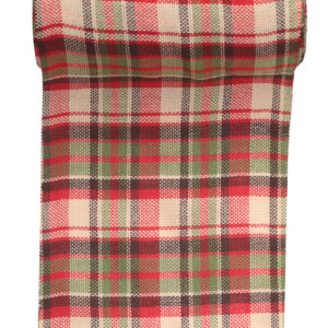 Tartan table runner