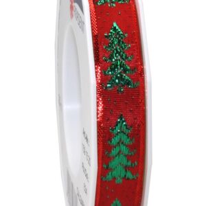 Festive printed ribbon