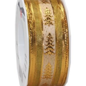 Festive Wire edge ribbon